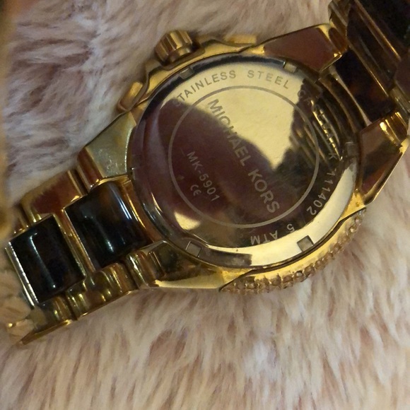 Michael Kors Gold/Tortoise shell - Picture 4 of 8